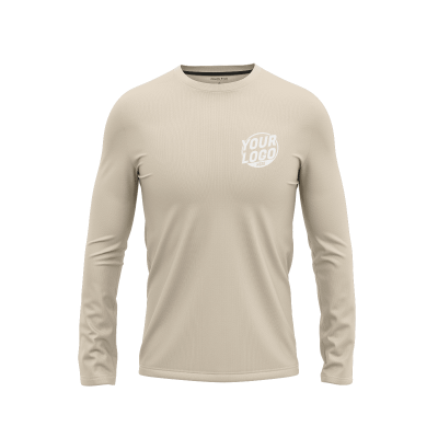 Custom Almond Long Sleeve Shirt