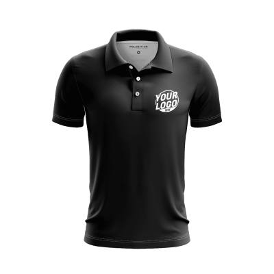 Custom Black Polo Shirt