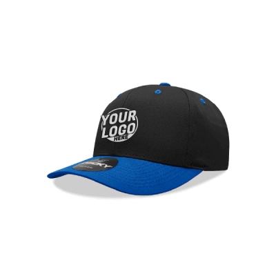 Embroidered Black Royal Dad Hat