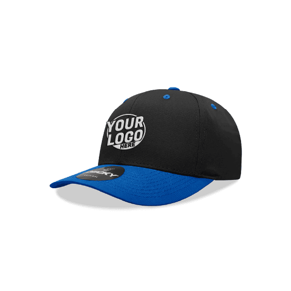 Embroidered Black Royal Dad Hat