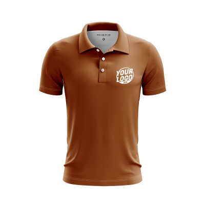Custom Brown Polo Shirt