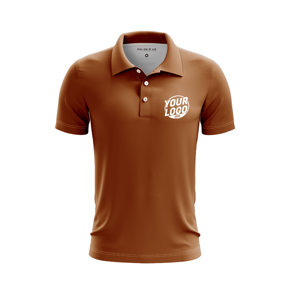 Custom Brown Polo Shirt