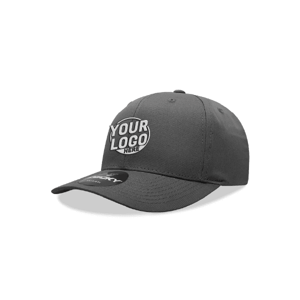 Embroidered Charcoal Dad Hat