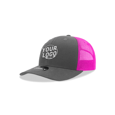 Charcoal Neon Pink Shirt