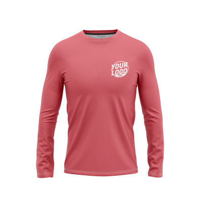 Custom Coral Long Sleeve Shirt