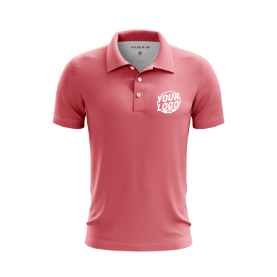Custom Coral Polo Shirt