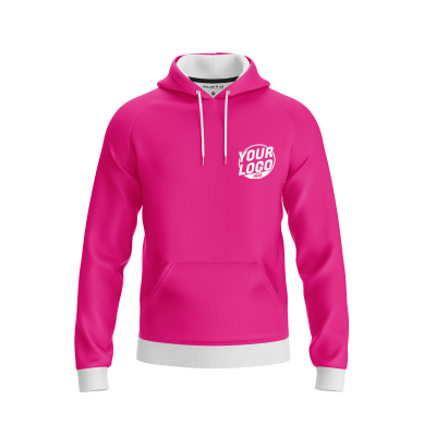 Custom Fuchsia Hoodie