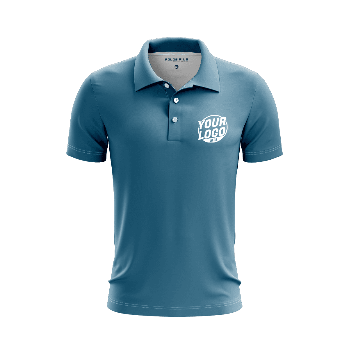 Custom Indigo Polo Shirt