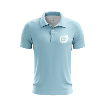 Custom Blue Polo Shirt