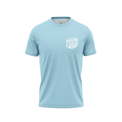 Custom Light Blue T-Shirt