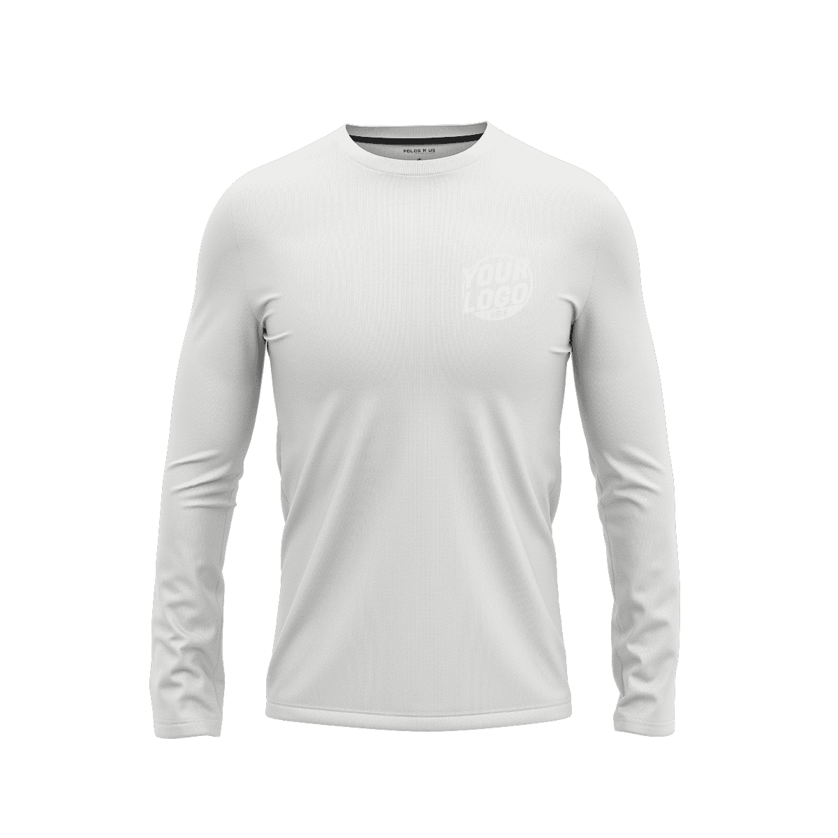 Custom Off White Long Sleeve Shirt