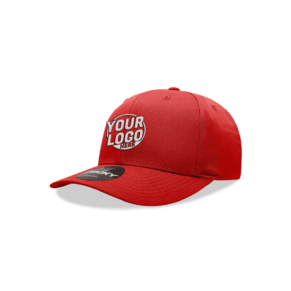Embroidered Red Dad Hat
