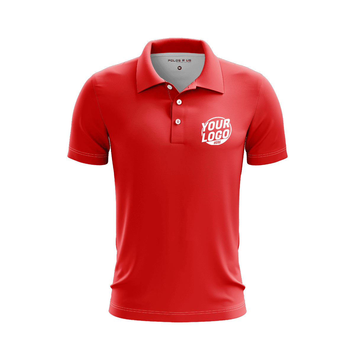 Custom Red Polo Shirt