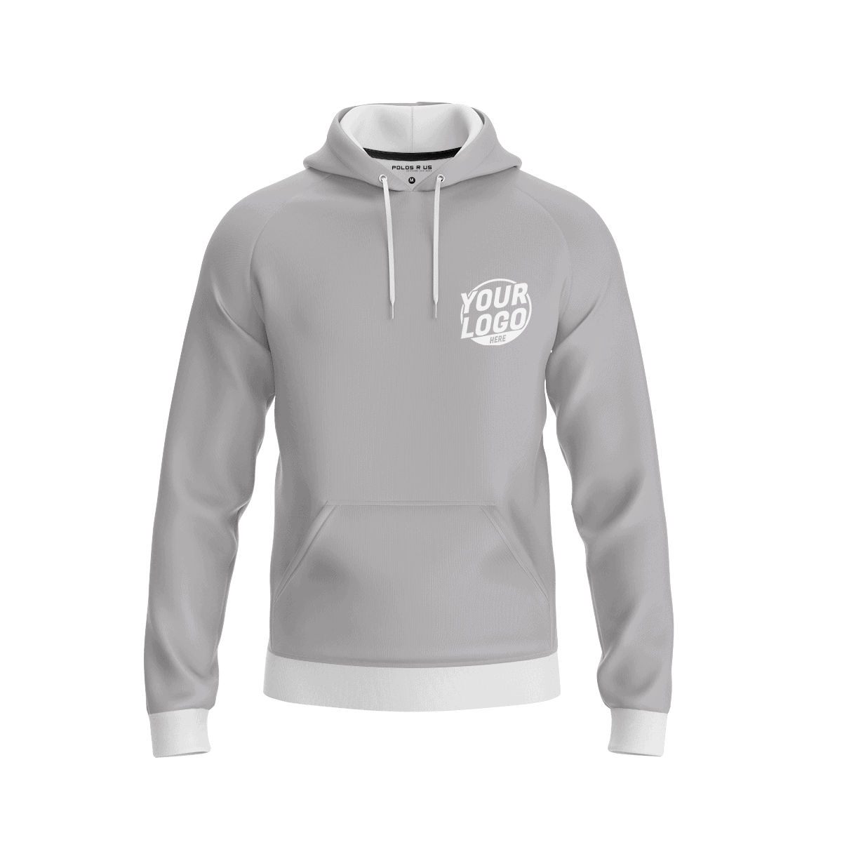 Custom Silver Hoodie