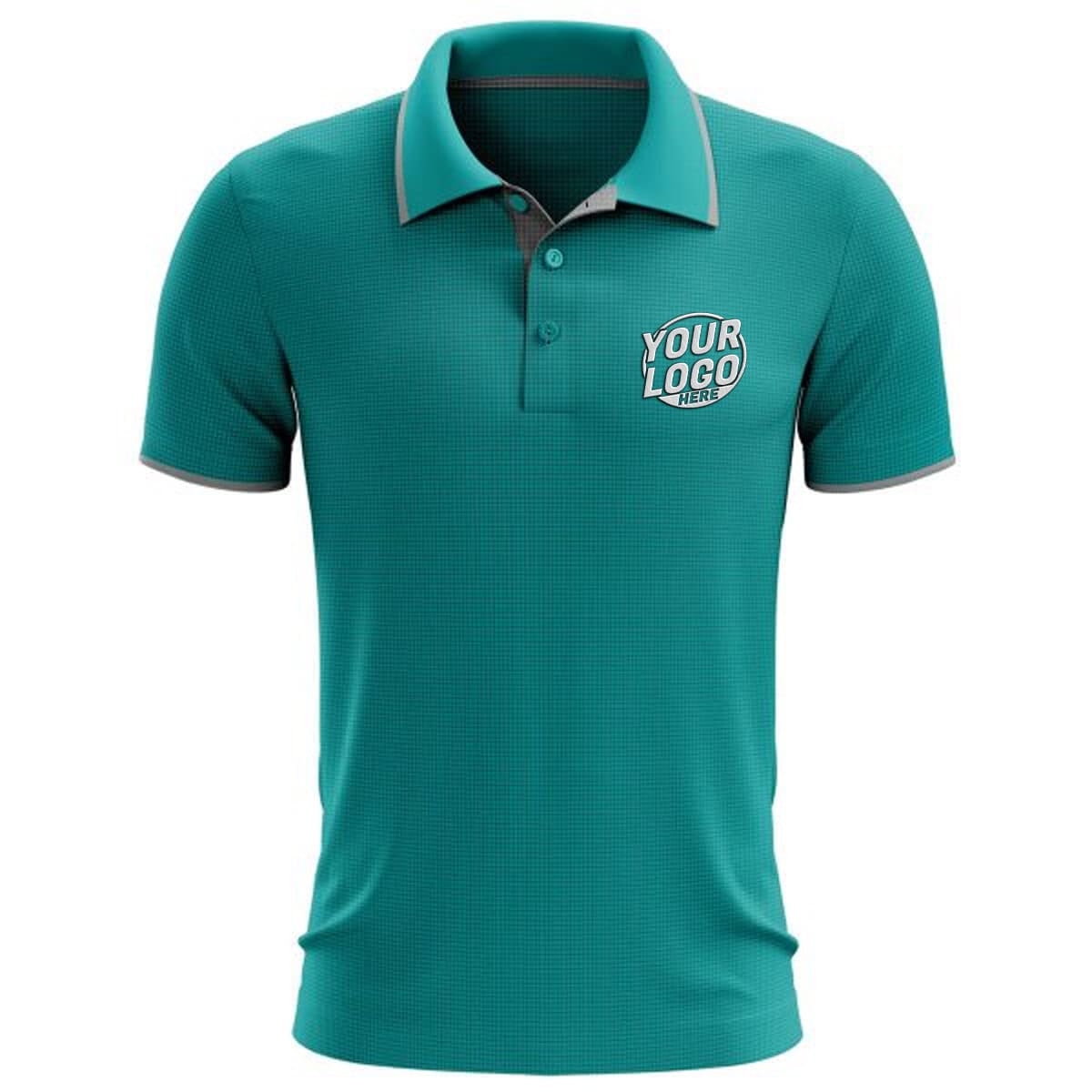 Custom Teal W287 Coolfit Polo Shirt
