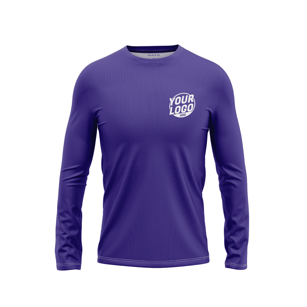 Custom Violet Long Sleeve Shirt