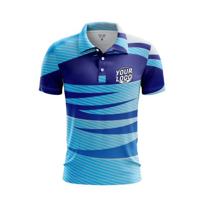 Custom Alpha Grid Polo Shirt