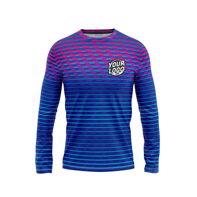 Custom Amber Grid Long Sleeve Shirt