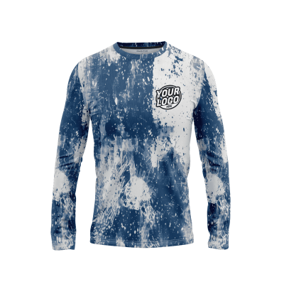 Custom Blazing Stripes Long Sleeve Shirt