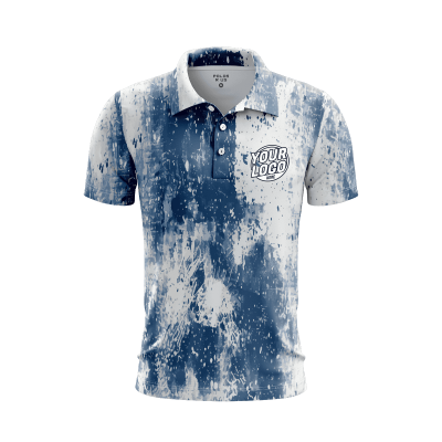 Custom Blazing Stripes Polo Shirt