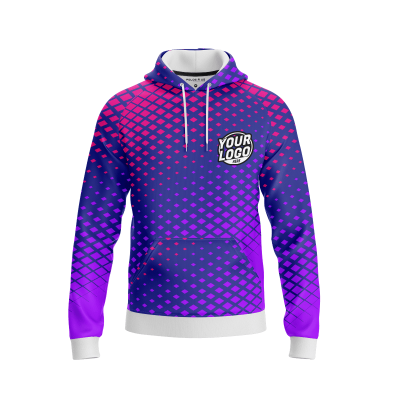 Custom Blue Sparks Hoodie