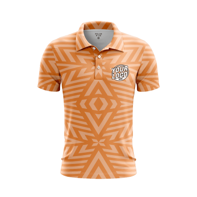 Custom Blurred Horizons Polo Shirt