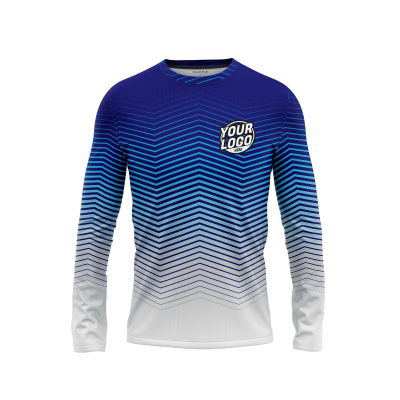 Custom Data Stream Long Sleeve Shirt
