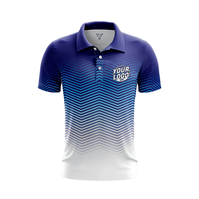 Custom Data Stream Polo Shirt