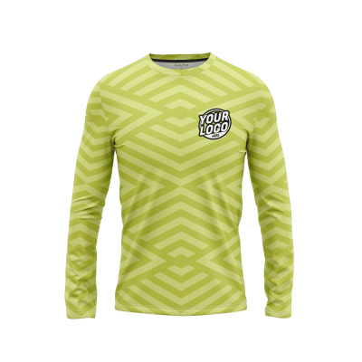 Custom Dynamic Grid Long Sleeve Shirt