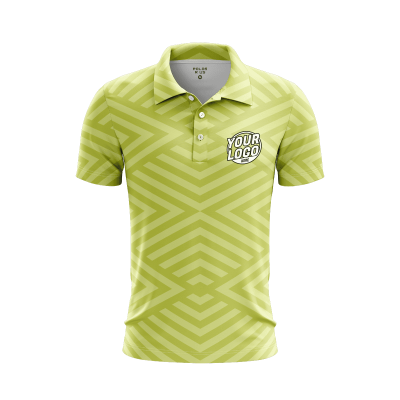 Custom Dynamic Grid Polo Shirt