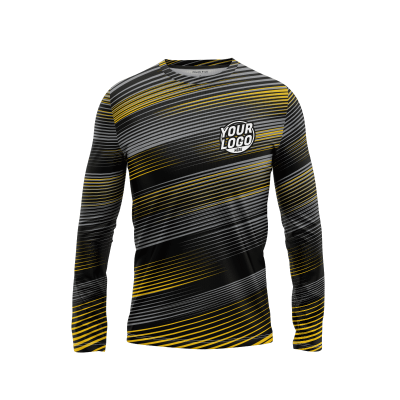 Custom Emerald Blast Long Sleeve Shirt