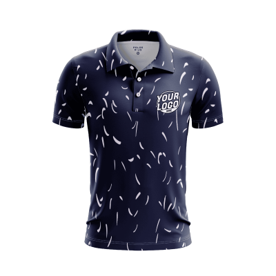 Custom Emerald Blaze Polo Shirt