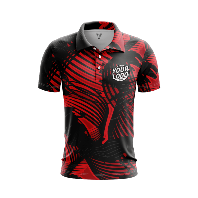 Custom Gradient Dash Polo Shirt