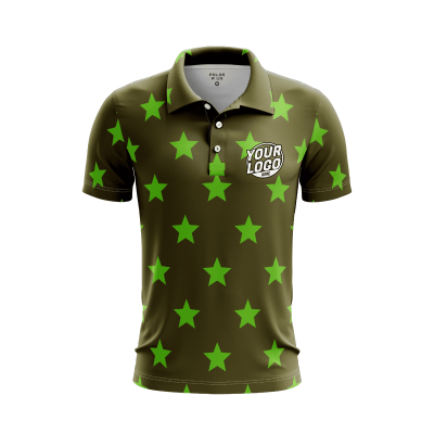 Custom Gradient Tech Polo Shirt