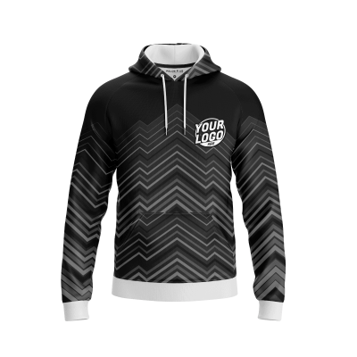 Custom Grayscale Dash Hoodie