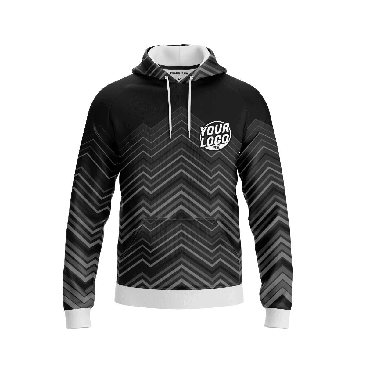 Custom Grayscale Dash Hoodie