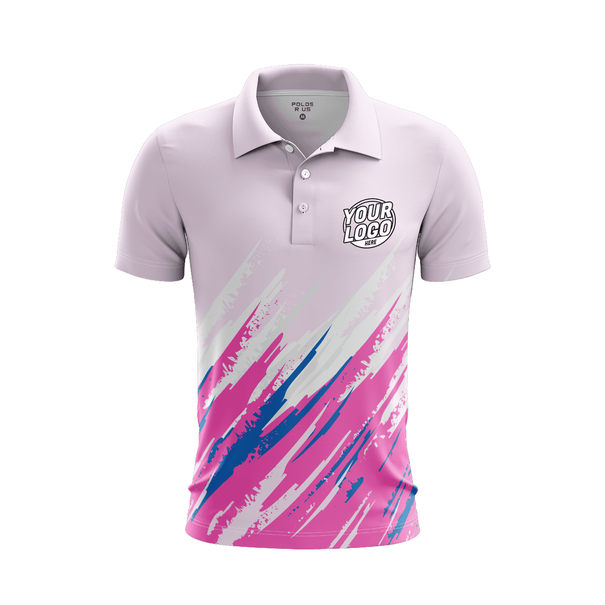 Custom Horizon Fade Polo Shirt
