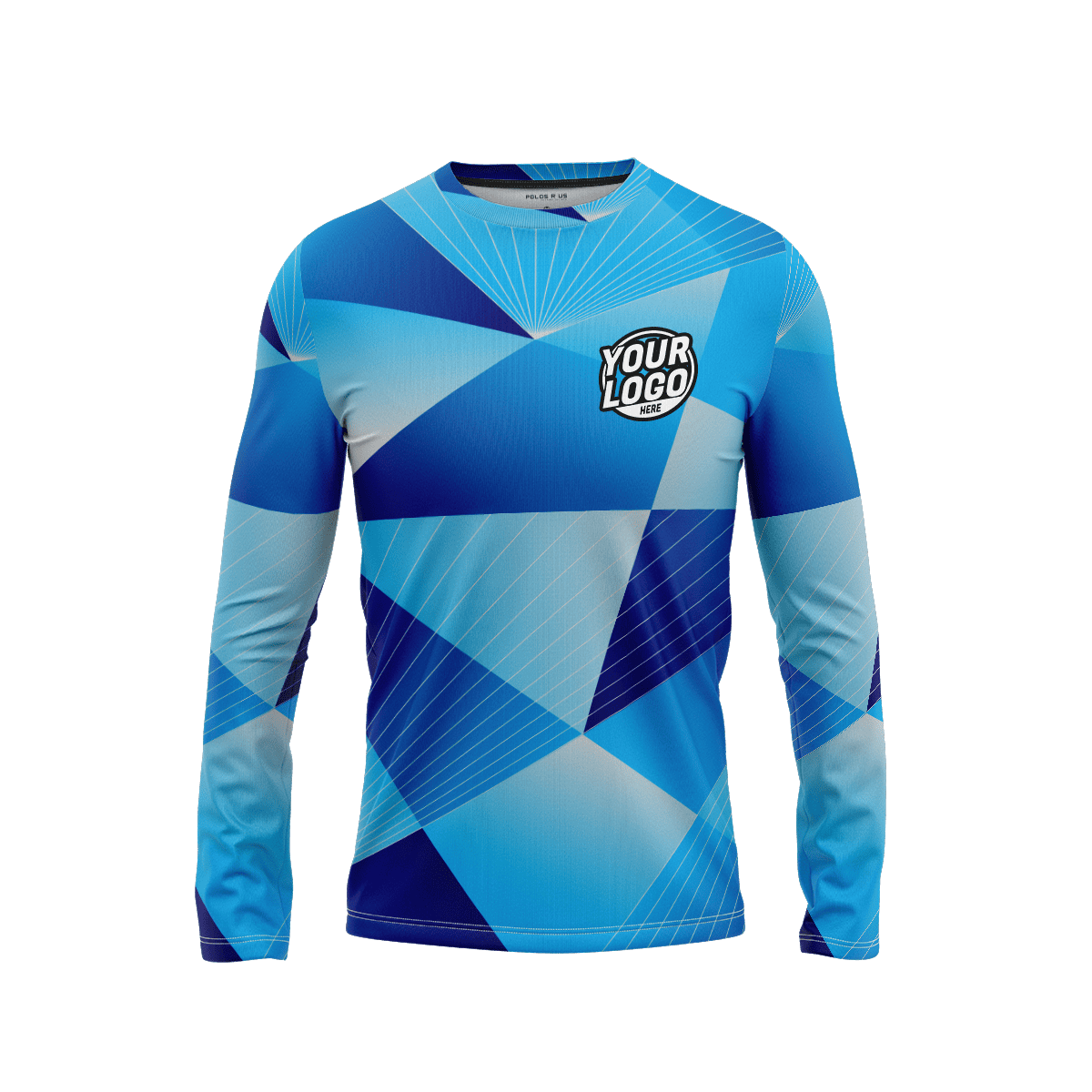 Custom Infrared Ripple Long Sleeve Shirt