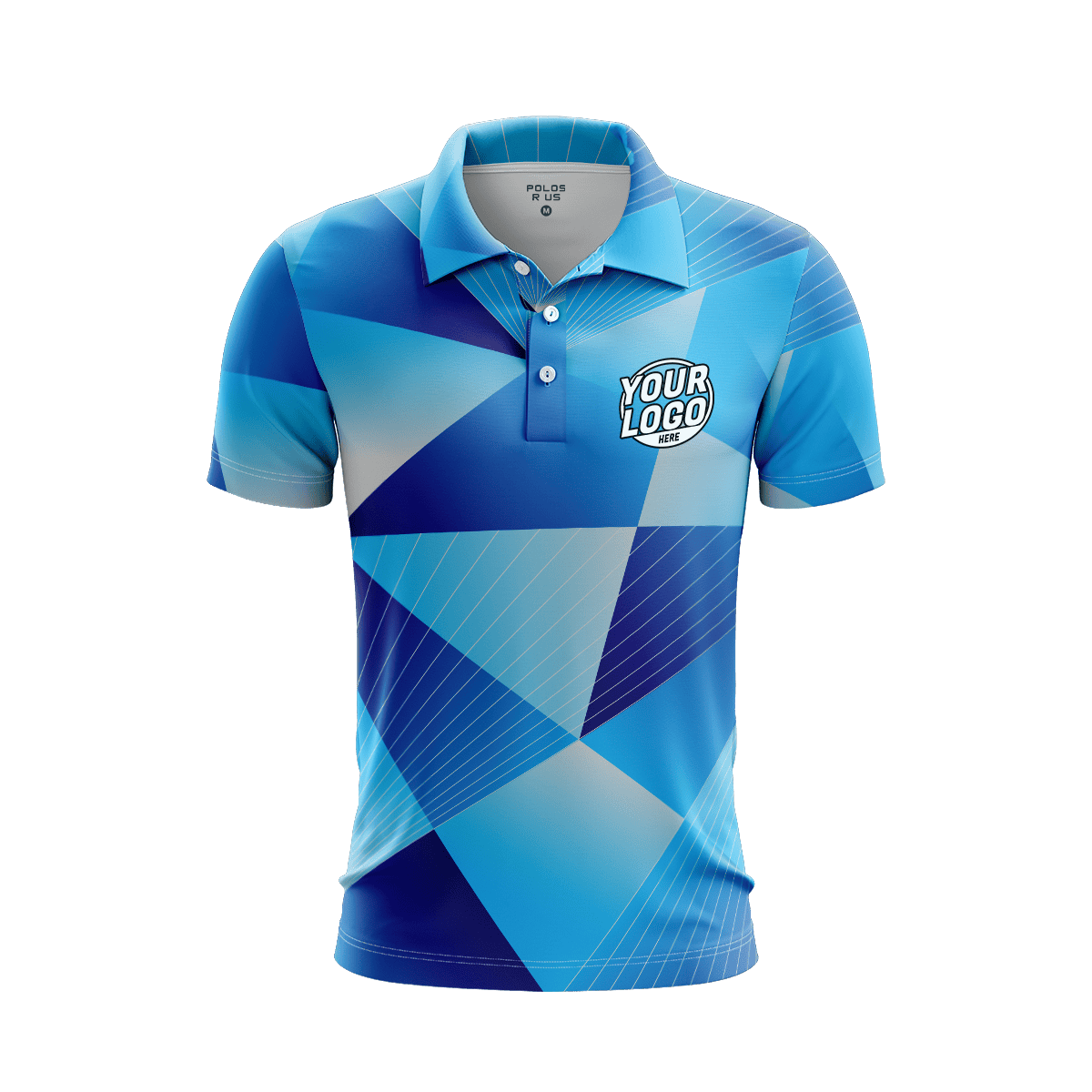 Custom Infrared Ripple Polo Shirt