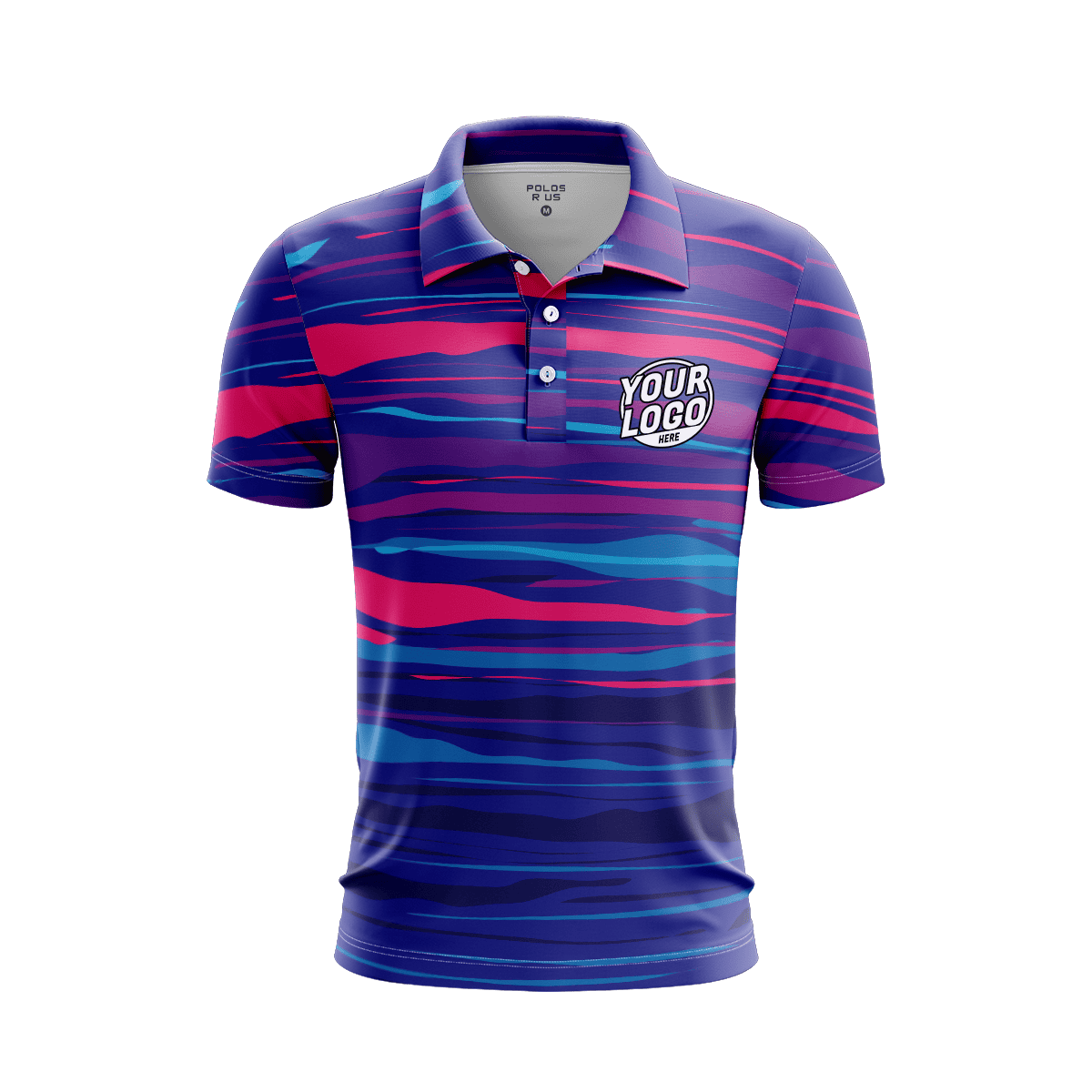 Custom Laser Track Polo Shirt