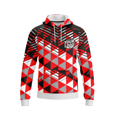 Custom Modern Ripple Hoodie