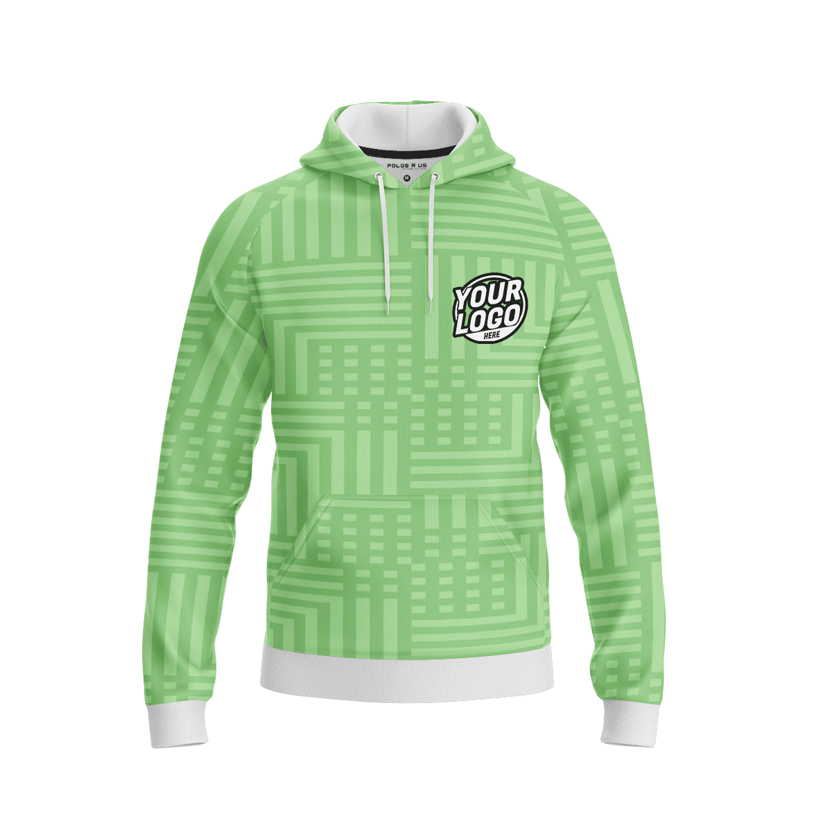 Custom Green Leaves Hoodie