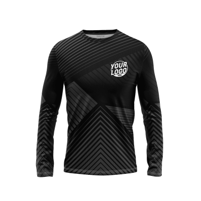 Custom Dark Streak Long Sleeve Shirt