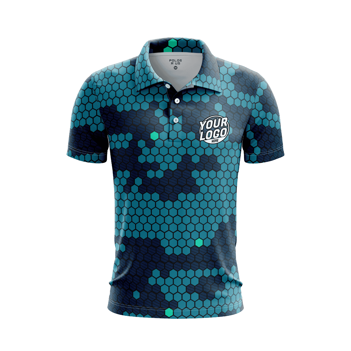 Custom Vector Flame Polo Shirt