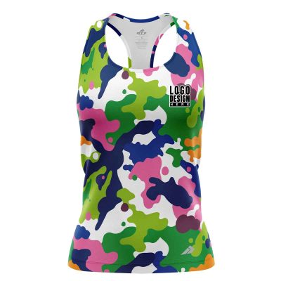 Party Camo Women’s Tank Tops