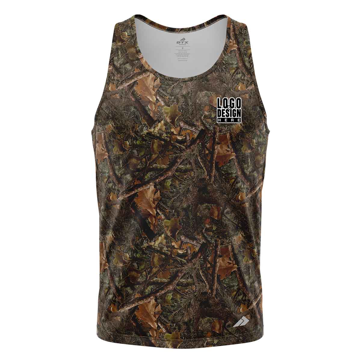 Leaves Camo Men’s Tank Tops