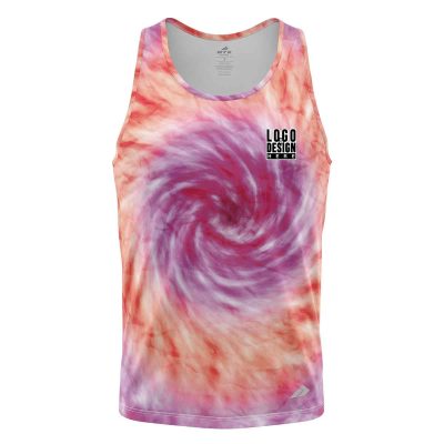 Spiral Tie Dye Men’s Tank Tops