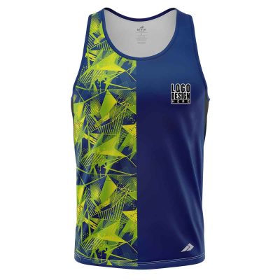 2 Sides Abstract Men’s Tank Tops