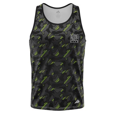 Neon Camo Men’s Tank Tops