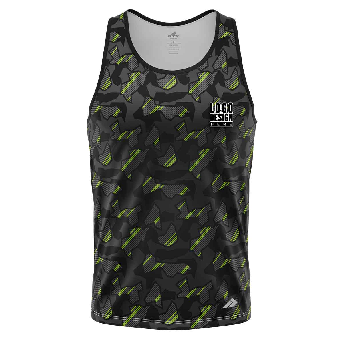 Neon Camo Men’s Tank Tops